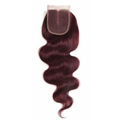 Ombre Remy Virgin Hair Collection 99j# Closure